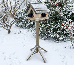 Vogelvoederhuisje met Standaard 123 cm – 39 x 36 x 32 cm