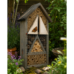 Insectenhotel 9 x 20 x 37 cm. Vlinderhotel Bijenhotel