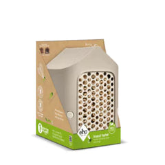 cosy insect hotel 18cm paddenstoel beige