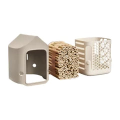 cosy insect hotel 18cm paddenstoel beige