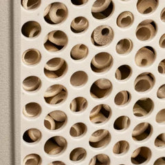 cosy insect hotel 18cm paddenstoel beige