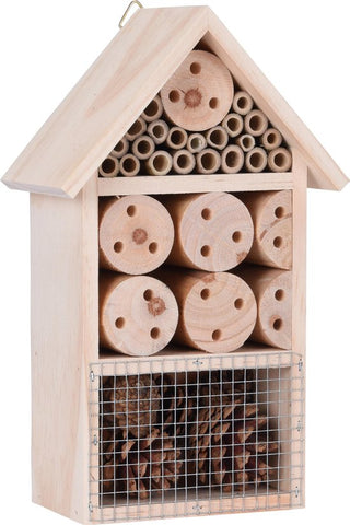 Insectenhotel blanco-schilder 25 x 15 x 9 cm