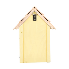 Nestkast - Beach Hut Bonaire Yellow  24 x 18 x 15 cm