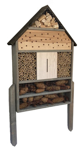 Insectenhotel groot vrijstaand 11,5 x 57 x 80 cm Bijenhotel