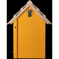 Nestkast - Beach Hut Sint Eustatius Orange  24 x 18 x 15 cm