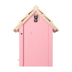 Nestkast - Beach Hut Sint Maarten Pink  24 x 18 x 15 cm
