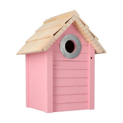 Nestkast - Beach Hut Sint Maarten Pink  24 x 18 x 15 cm