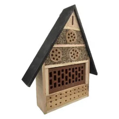 Insectenhotel baksteen zwart dak  40 x 9 x 47 cm