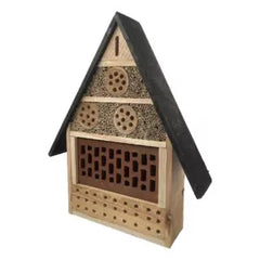 Insectenhotel baksteen zwart dak  40 x 9 x 47 cm