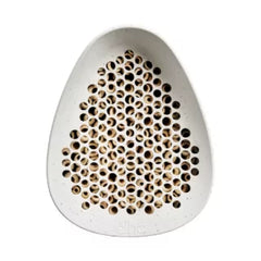 essential bee hotel 18 x 23 x 18 cm fibrous grijs