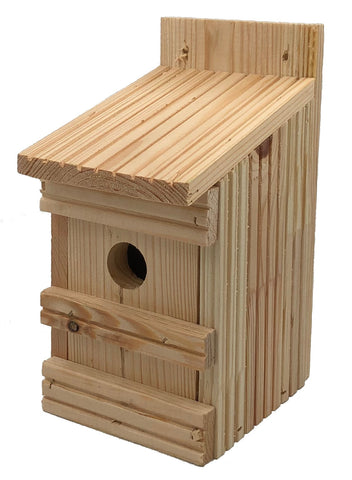 Vogelhuisje schilderen – Nestkast 13 x 11 x 25 cm – Ø27