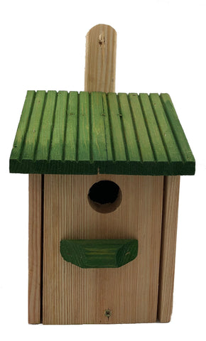 Vogelhuisje – Nestkast Boswachtershutje 12 x 13 x 27 cm