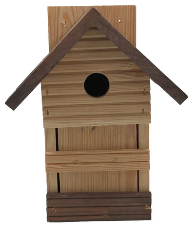 Vogelhuisje – Nestkast Skihut – 15 x 16 x 25 cm Ø 27 mm